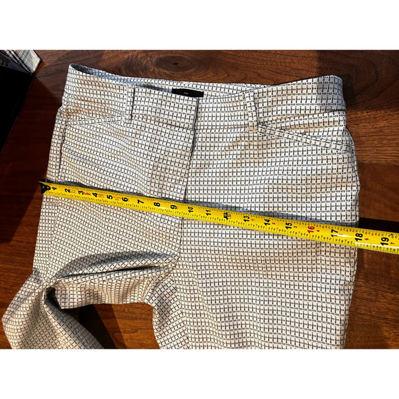 Slim Ankle WHBM White House Black Market‎ Pants 4 Pattern Dress Pockets Workwear - Picture 8 of 13